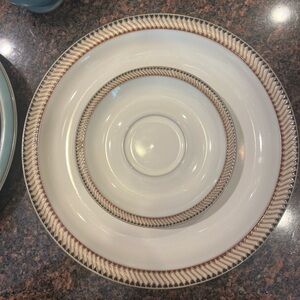 Luxor Denby Langley Dinner plate and saucer